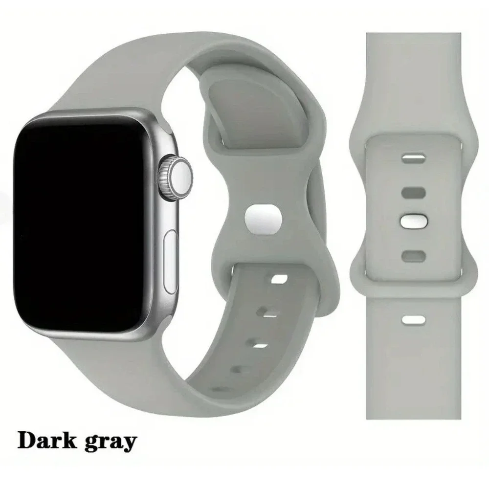 For Apple Watch Silicone Band 38mm/40mm/41mm S/M